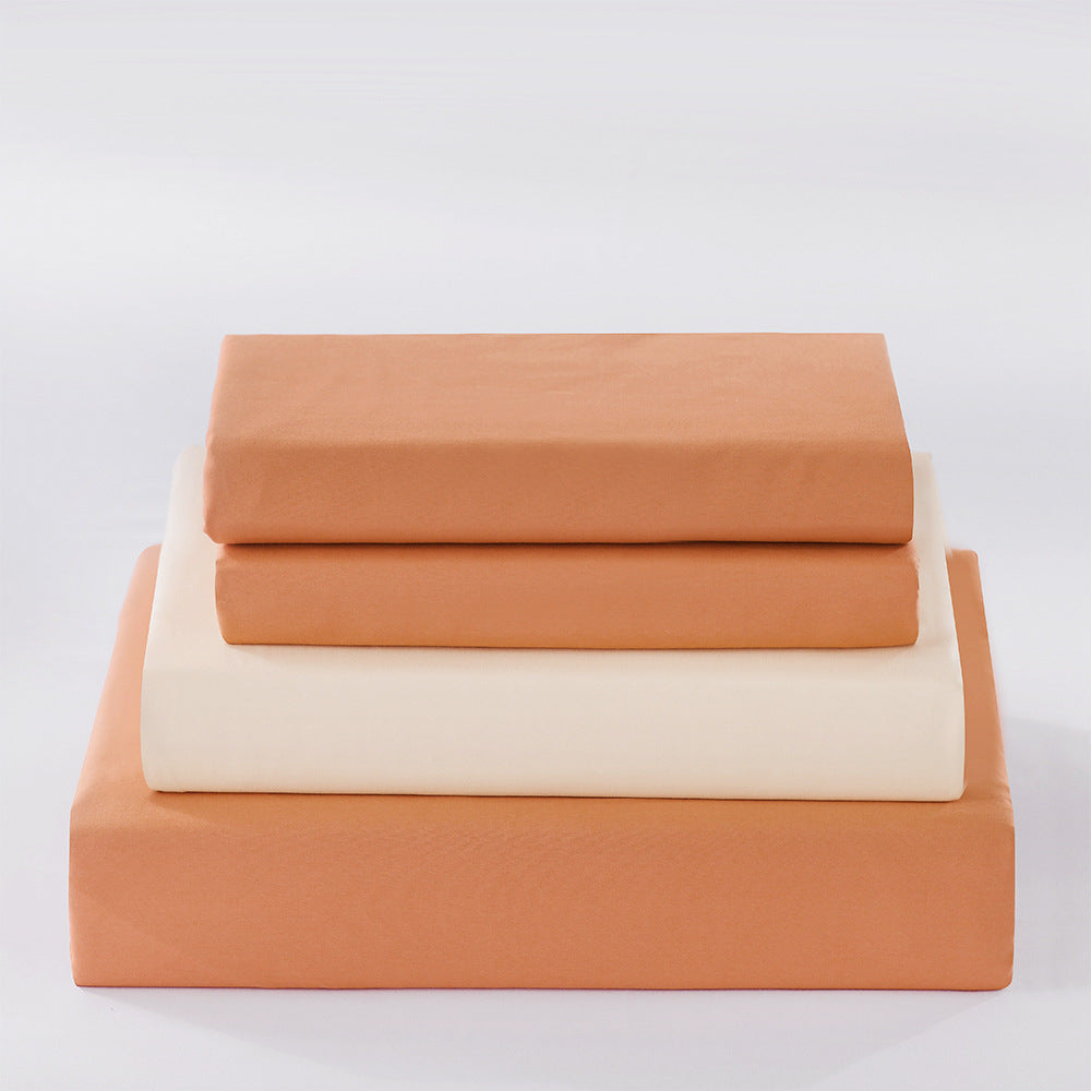 Solid Color Minimalist 3-Piece Bedding Set - Calm Cloud Bedding